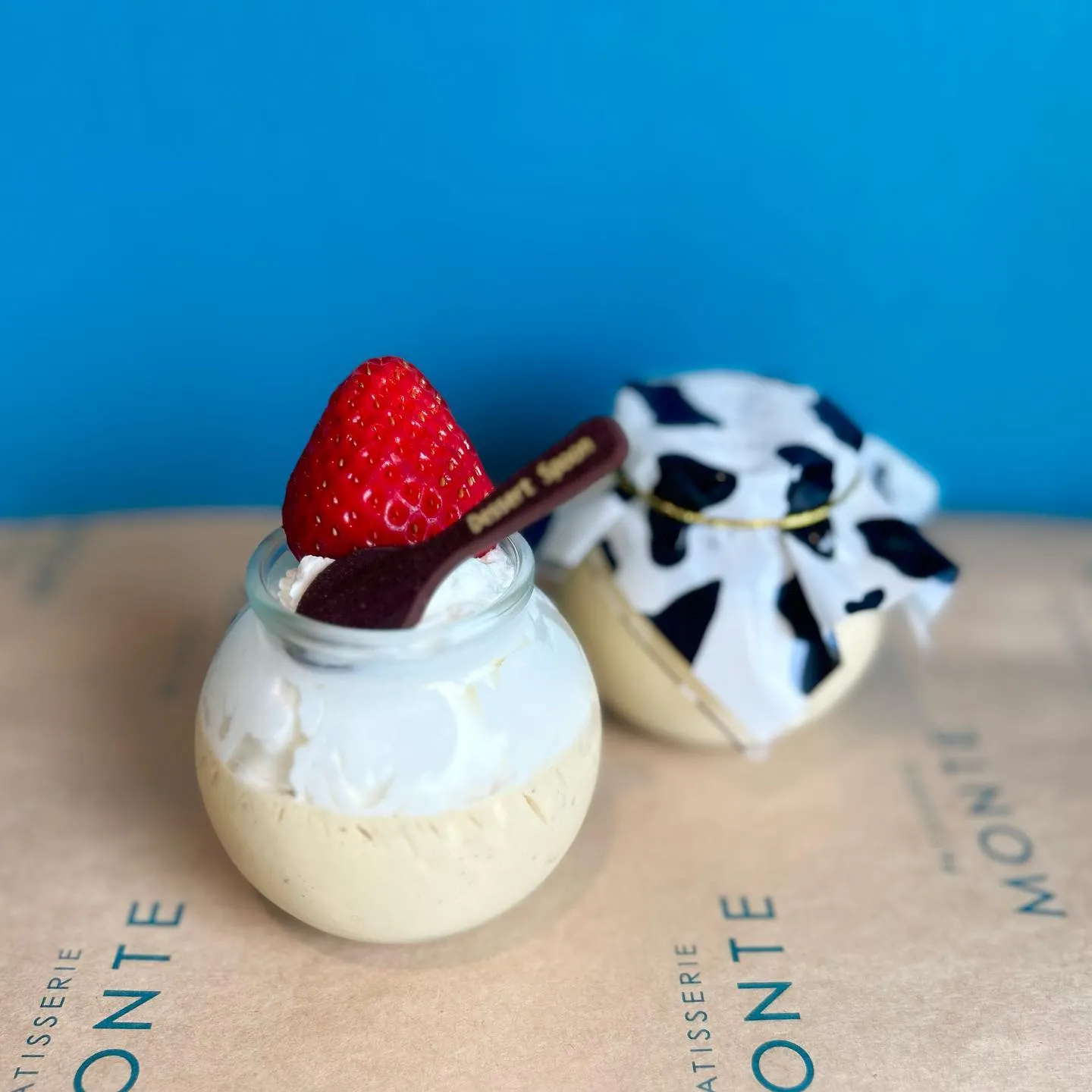 今年もあと3日！新作バニラプリンができました🍮
