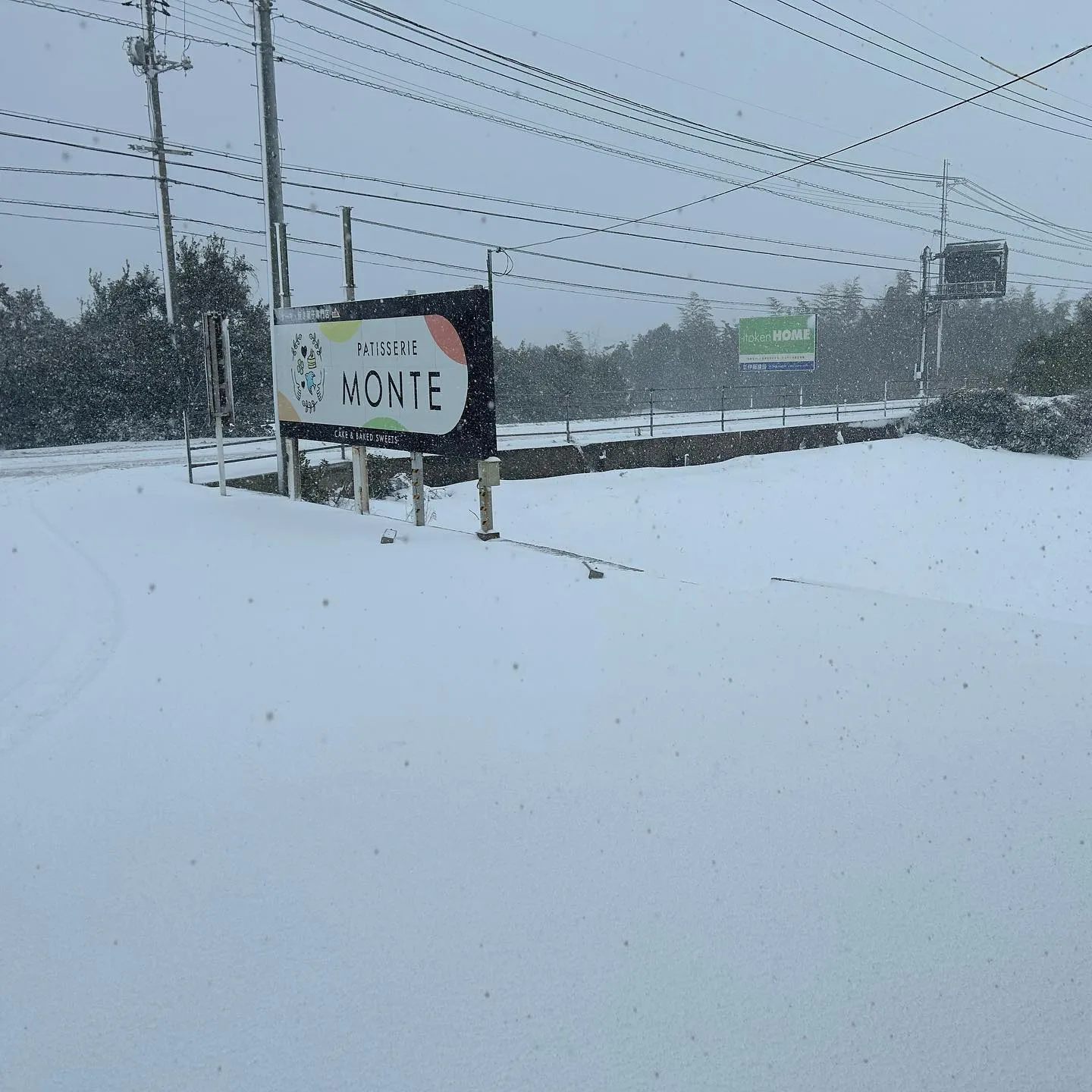 雪です！！