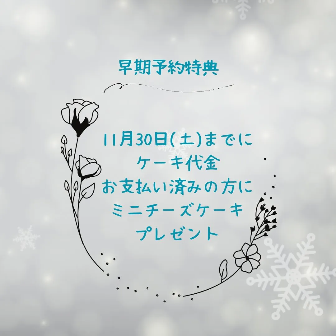 クリスマスケーキ紹介④