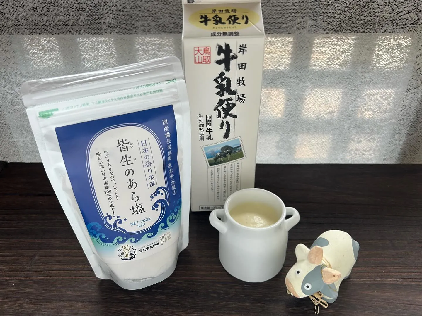 商品紹介　鳥取県産にこだわったミルクプリン
